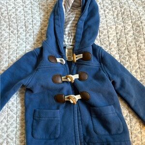 Cherokee Blue Hooded Toggle Jacket for Kids